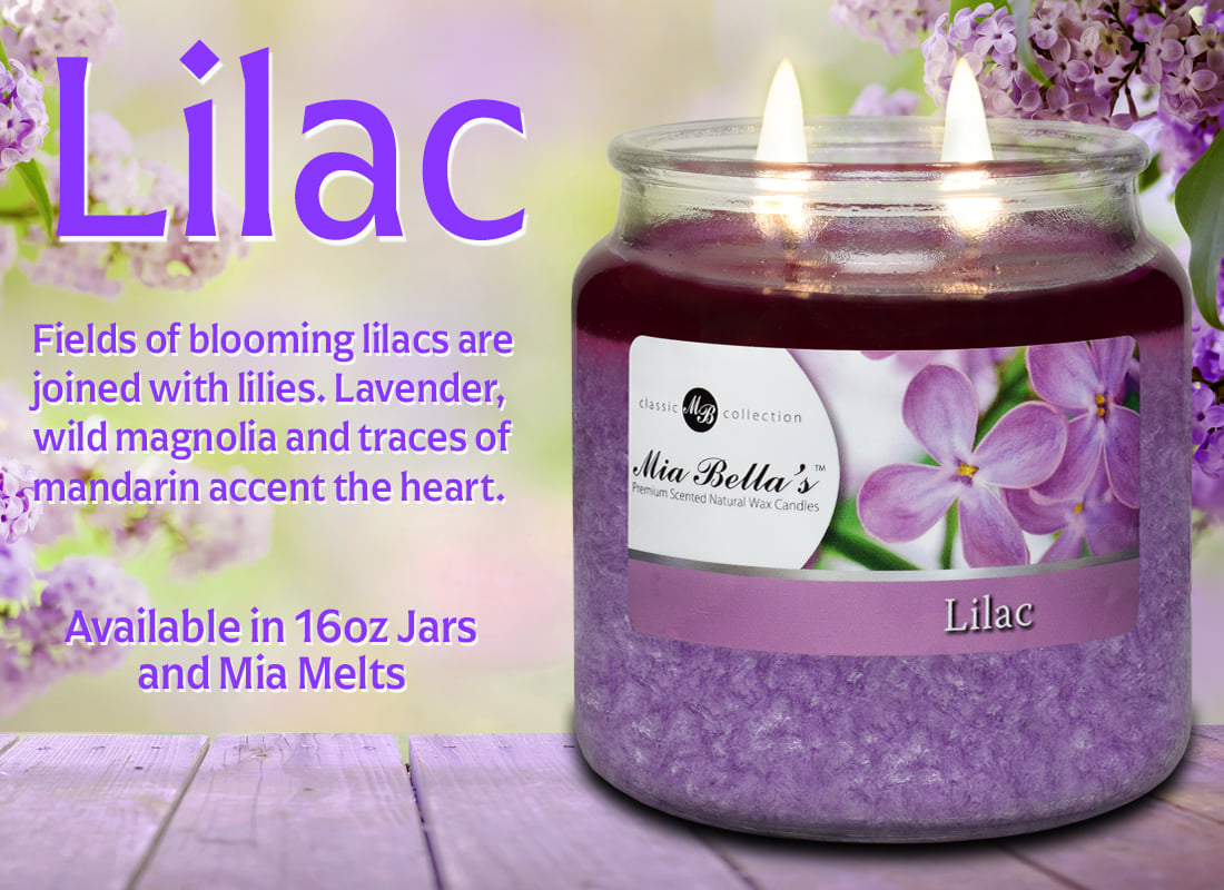 Mia Bella Lilac Candle