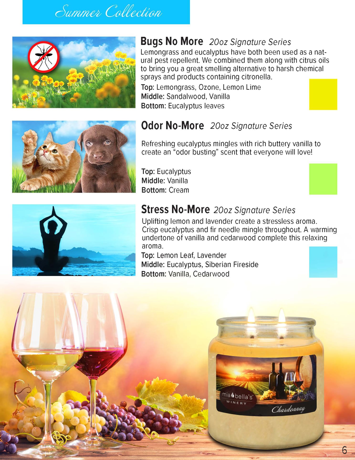 mia bella candles summer scents